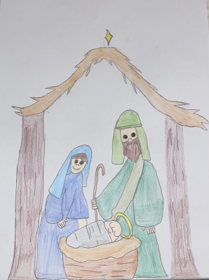 Artwork by Evie Kelly (12) Diocese of Kildare and Leighlin. CCO archive.