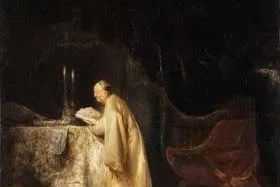 Zechariah in the Temple, by Jan Lievens, 1640 © Wawel Castle, Kraków, Poland
