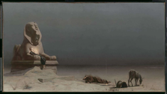 Rest on the Flight into Egypt by Luc Olivier Merson, 1879 © Museum of Fine Arts, Boston