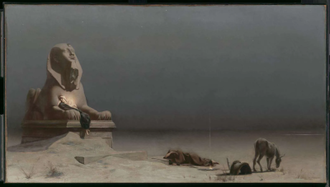 Rest on the Flight into Egypt by Luc Olivier Merson, 1879 © Museum of Fine Arts, Boston