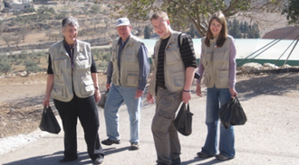 Team 38 in Yanoun - providing 'protection through presence' December 2010 - March 2011.