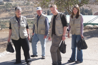Team 38 in Yanoun - providing 'protection through presence' December 2010 - March 2011.