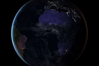 Earth at Night / The Black Marble. Photo by National Aeronautics and Space Administration, 2017 © NASA