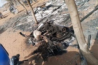 Village of Kasuwan Daji after the attack