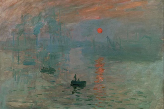 Impression, Sunrise, by Claude Monet, 1872, Oil on canvas © Musée Marmottan, Paris