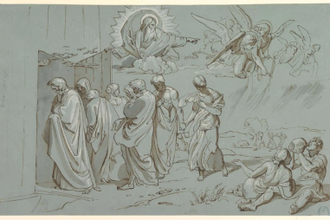God Summons Noah and His Family into the Ark, by Joseph von Führich, 1827  © Metropolitan Museum of Art, New York