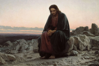 Christ in the Desert, by Ivan Kramskoi, 1872  © Tretyakov Gallery, Moscow