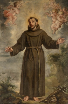 St Francis of Assisi by Philip Fruytiers - Wiki Image