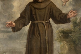St Francis of Assisi by Philip Fruytiers - Wiki Image