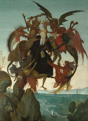 The Temptation of Saint Anthony  by Michelangelo, 1486-1487 © Kimbell Art Museum, Fort Worth, Texas