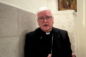 Bishop Jim Curry in West Bank - Screenshot