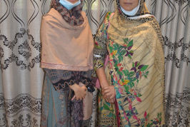 Mariam Lal and Newosh Arooj (faces  partially concealed for their safety) Image ©ACN