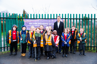 Ed Milliband with Care For Creation group