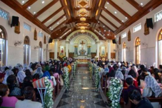Church of St John in the Takkone Htoi San district of Myitkyina - Image: Fides