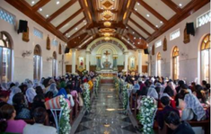 Church of St John in the Takkone Htoi San district of Myitkyina - Image: Fides