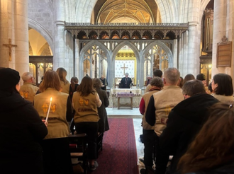 Rev Donald Binder, Anglican Diocese of Jerusalem, Bishop Dr Imad Haddad, Evangelical Lutheran Church in Jordan and Holy Land during the servi