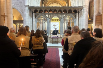 Rev Donald Binder, Anglican Diocese of Jerusalem, Bishop Dr Imad Haddad, Evangelical Lutheran Church in Jordan and Holy Land during the servi