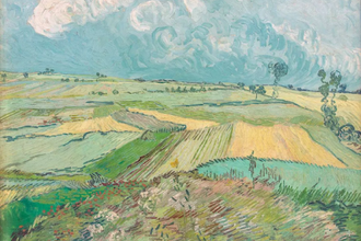 Wheat Fields after the Rain (The Plain of Auvers)  by Vincent van Gogh,  1890 © Carnegie Museum of Art, Acquired through the generosity of the Sarah Mellon Scaife Family