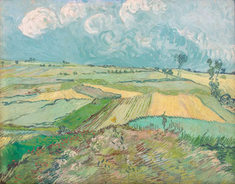 Wheat Fields after the Rain (The Plain of Auvers) by Vincent van Gogh, 1890 © Carnegie Museum of Art, Acquired through the generosity of the Sarah Mellon Scaife Family