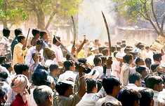 Communal violence.Image: Indian Currents