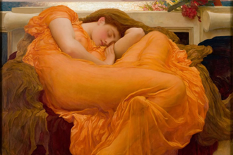 Flaming June,   Lord Leighton © Museo de Arte de Ponce, Puerto Rico; Luis A Ferré Foundation, Inc.