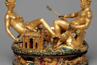 The Cellini Salt Cellar,  made by Benvenuto Cellini, 1540-1543 © Kunsthistorisches Museum Vienna