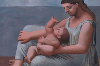 Mother and Child,  by Pablo Picasso,  1921, oil on canvas  © Alamy / Art Institute of Chicago