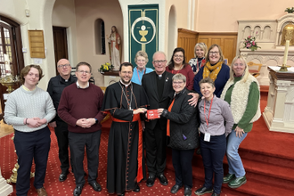 Cardinal Marengo at St Peter's, Stockport