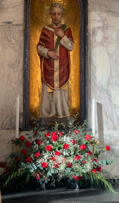 Shrine of Saint Valentine at Our Lady of Mount Carmel Church, Whitefriar St, Dublin