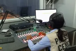 Radio studio of the Episcopal Conference of DR Congo, supported by ACN - Image © ACN