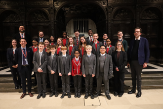 New Hall School Choir at King's College Chapel