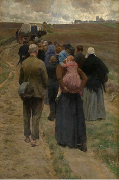 Pilgrims at the Moor, by Frans Van Leemputten, 1903-1905 © Koninklijk Museum voor Schoone Kunsten, Antwerp