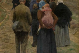 Pilgrims at the Moor, by Frans Van Leemputten, 1903-1905 © Koninklijk Museum voor Schoone Kunsten, Antwerp