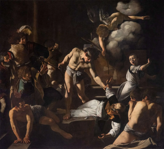 The Martyrdom of Saint Matthew by Caravaggio © Contarelli Chapel, San Luigi dei Francesi, Rome