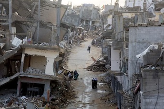 Scene of devastation