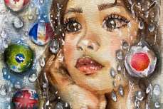 'Between Borders' the winning artwork