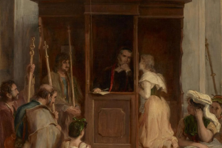 The Confessional, by Sir David Wilkie, 1827,  Oil on canvas  © National Galleries of Scotland