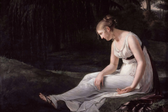Melancholy by Constance-Marie Charpentier,1801 © Musée de Picardie, Amiens