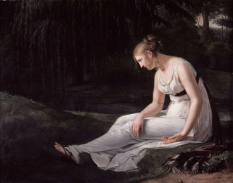 Melancholy by Constance-Marie Charpentier,1801 © Musée de Picardie, Amiens