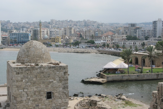 Saida (Sidon) 12th century castle -  Wiki image