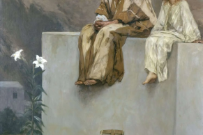 Saint Joseph, Foster Father of Christ, by François-Jean-Baptiste-Benjamin Constant © St Martin Church, Villers-sur-Mer, France