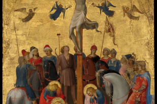 The Crucifixion, Painting by Fra Angelico, painted 1420-1430 © Metropolitan Museum of Art, New York