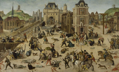 St Bartholomew's Day Massacre by François Dubois, 1574  © The Cantonal Museum of Fine Arts, Lausanne, Switzerland