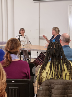 Theresa Alessandro with Helena Judd