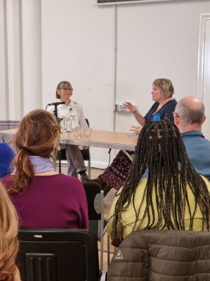 Theresa Alessandro with Helena Judd