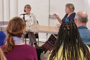 Theresa Alessandro with Helena Judd