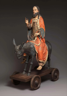 Polychrome painted Palmesel, German,15th century © Metropolitan Museum of Art, NY