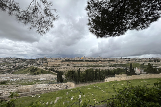 View from Dominus Flevit church.  Image: ICN/JS