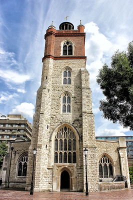 St Giles Cripplegate. Wiki Image