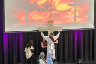 Scene from The Passion Play